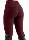 Maximilian Equestrian Pro Riding Leggings Burgundy by Maximilian Equestrian at  Try a Bit