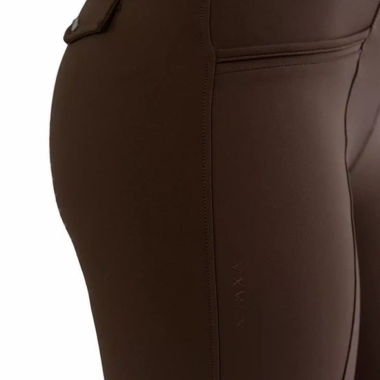 Maximilian Equestrian Pro Riding Leggings Chocolate by Maximilian Equestrian at  Try a Bit