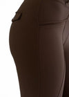 Maximilian Equestrian Pro Riding Leggings Chocolate by Maximilian Equestrian at  Try a Bit