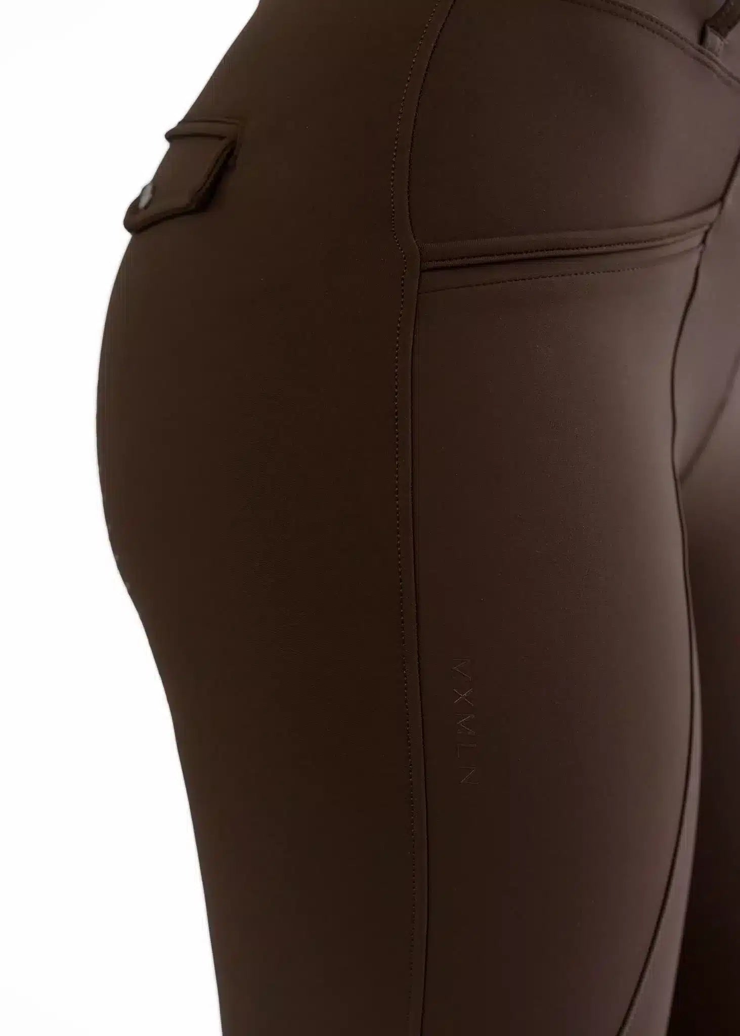 Maximilian Equestrian Pro Riding Leggings Chocolate by Maximilian Equestrian at  Try a Bit
