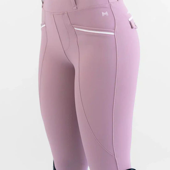 Maximilian Equestrian Pro Riding Leggings Mauve by Maximilian Equestrian at  Try a Bit
