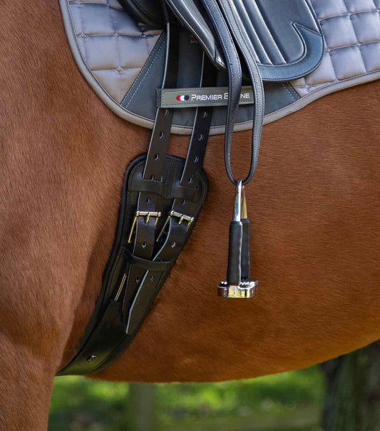 Premier Equine Davoli Leather Girth by Premier Equine at  Try a Bit
