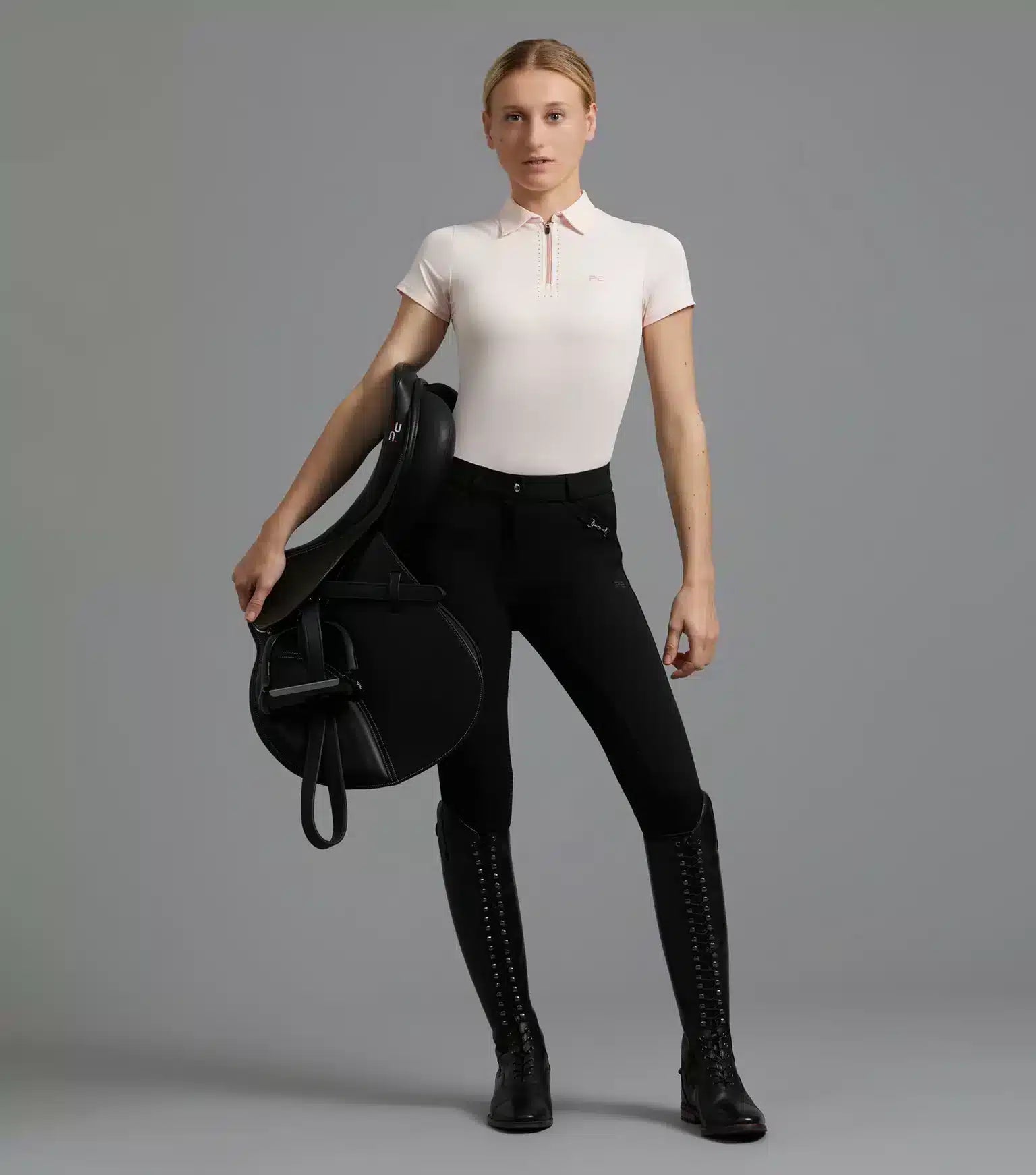 Premier Equine Delta Ladies Full Seat Gel Riding Breeches by Premier Equine at  Try a Bit