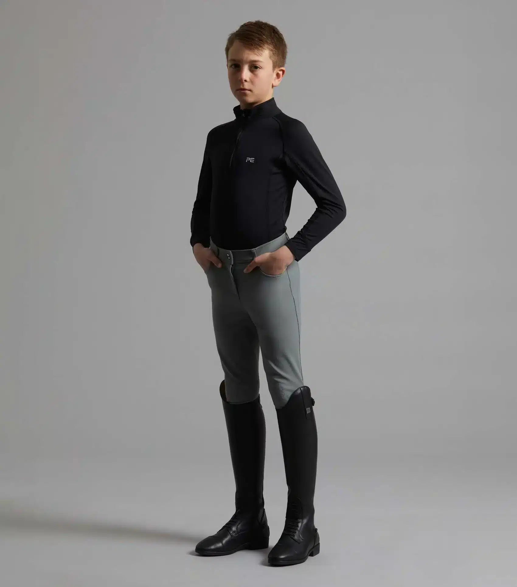 Premier Equine Derby Boys Riding Breeches by Premier Equine at  Try a Bit