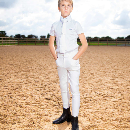 Premier Equine Derby Boys Competition Riding Breeches by Premier Equine at  Try a Bit