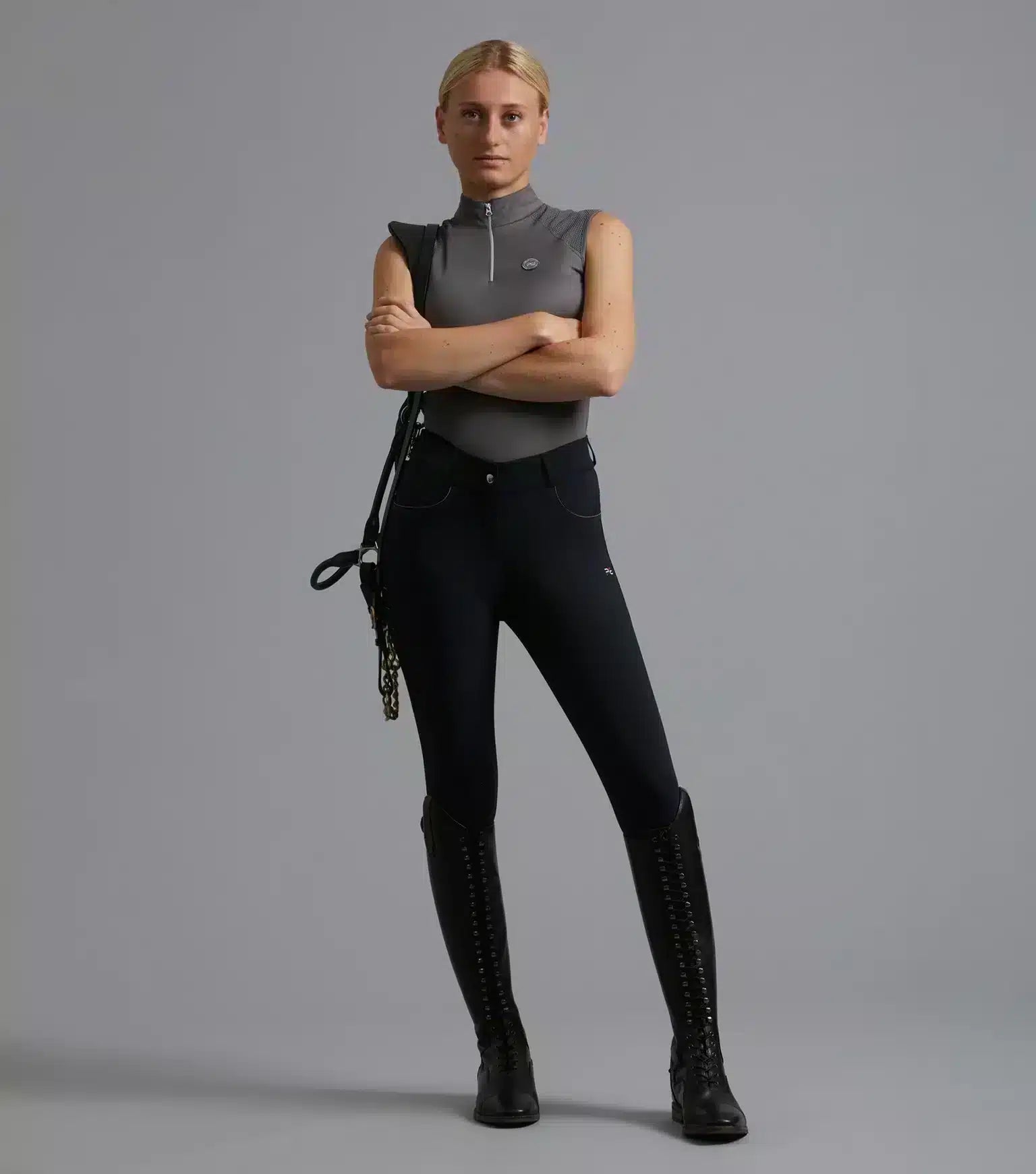 Premier Equine Derina Ladies Technical Sleeveless Riding Top by Premier Equine at  Try a Bit