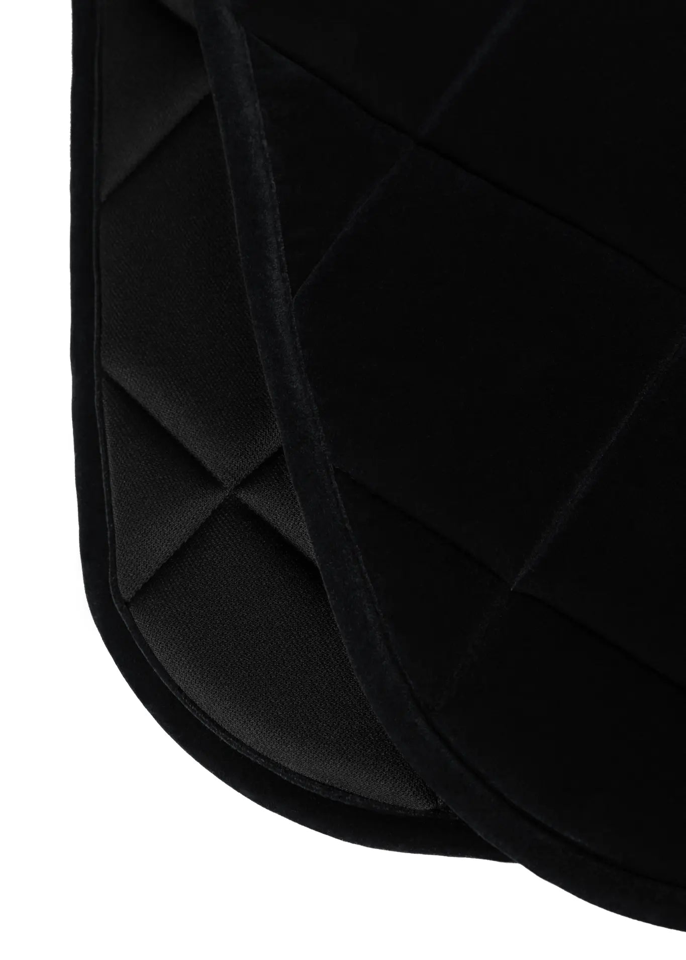 Velvet Jumping Saddle Pad (Black) by Maximilian Equestrian at  Try A Bit