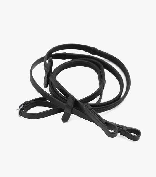 Premier Equine Diego Rubber Reins by Premier Equine at  Try a Bit