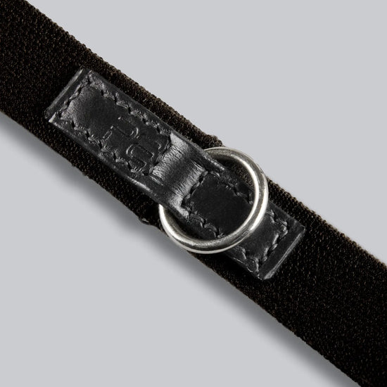 Elastic Curb Strap 3/4" Black