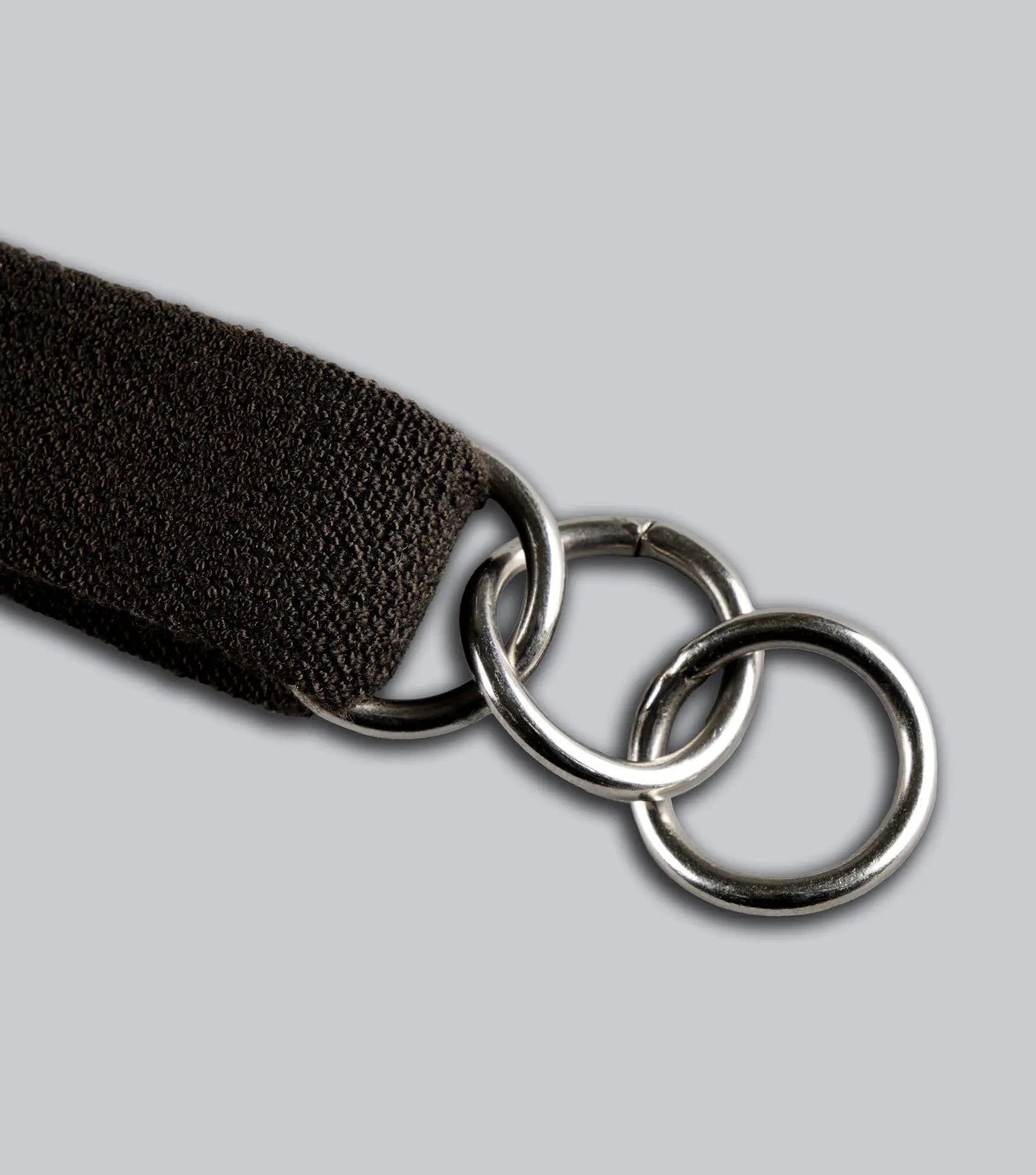 Elastic Curb Strap 3/4" Black