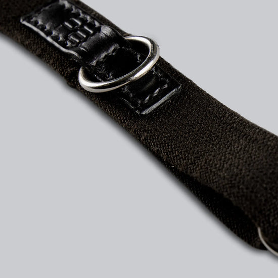 Elastic Curb Strap 3/4" Black