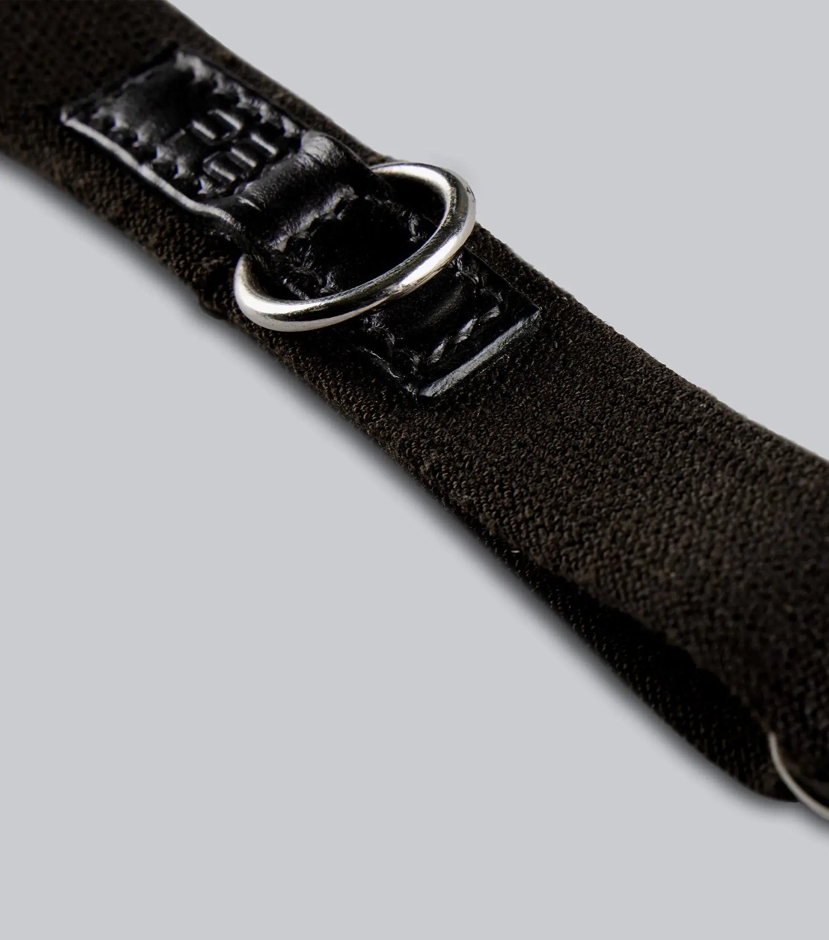 Elastic Curb Strap 3/4" Black