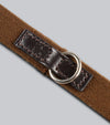 Elastic Curb Strap 3/4" Dark Havana