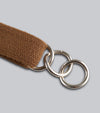 Elastic Curb Strap 3/4" Dark Havana