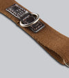 Elastic Curb Strap 3/4" Dark Havana
