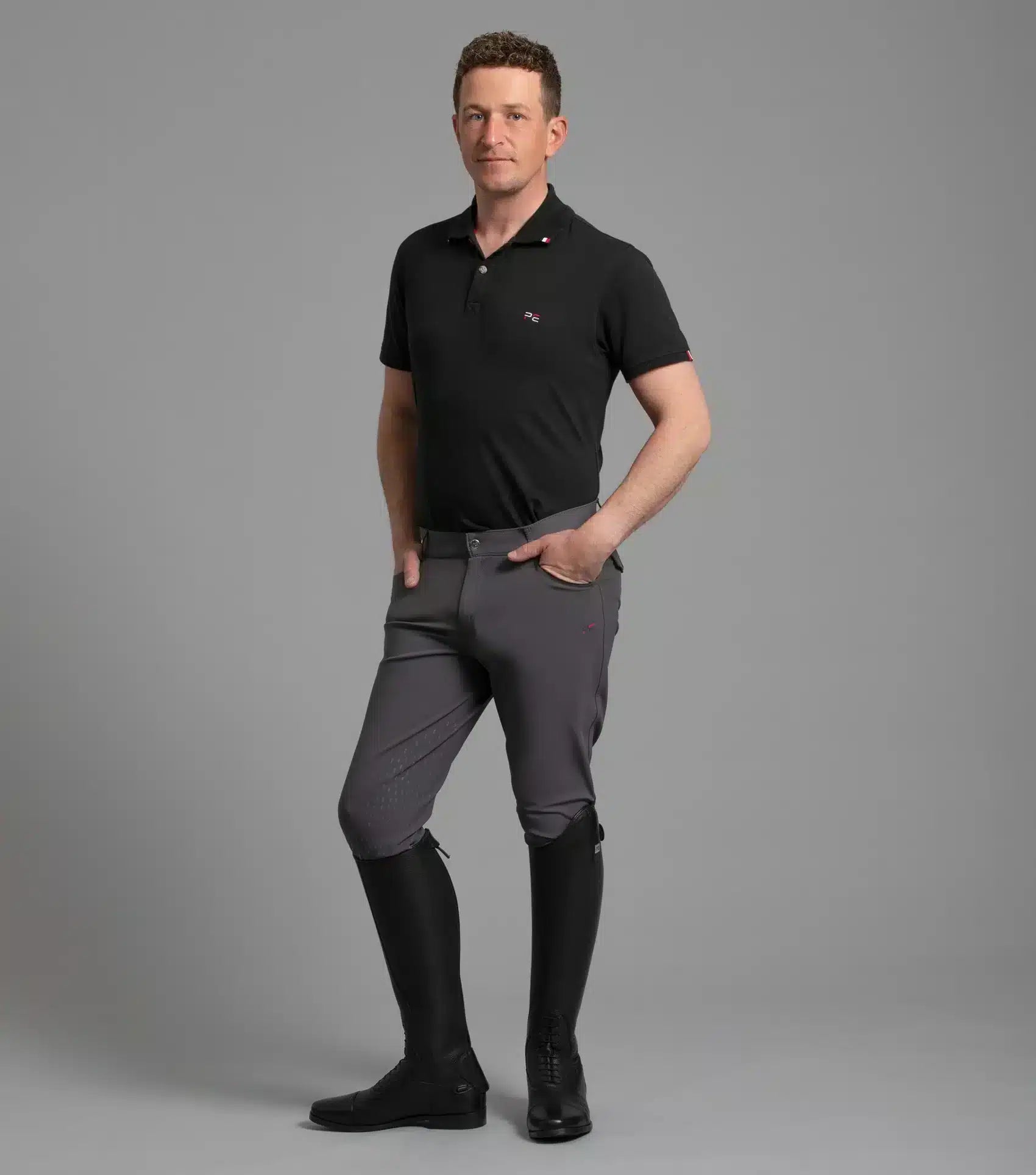 Premier Equine Emilio Men's Gel Knee Riding Breeches by Premier Equine at  Try a Bit