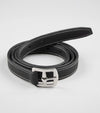 European Aniline Stirrup Leathers Black by Premier Equine Int. Ltd. at  Try A Bit