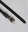 Spur Straps 3/8" European Leather Black by Premier Equine Int. Ltd. at  Try A Bit