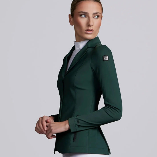 Evinco Ladies Competition Jacket Jet Black by Premier Equine Int. at  Try A Bit