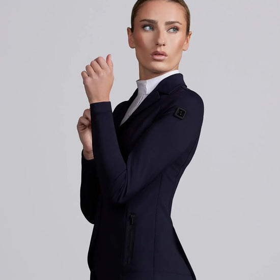 Evinco Ladies Competition Jacket Jet Black by Premier Equine Int. at  Try A Bit