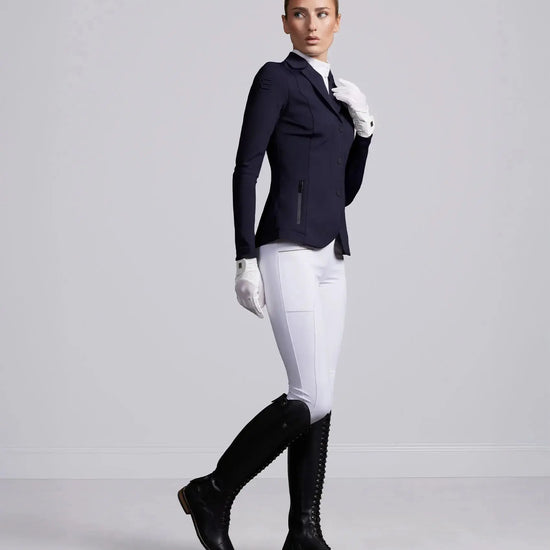 Evinco Ladies Competition Jacket Jet Black by Premier Equine Int. at  Try A Bit