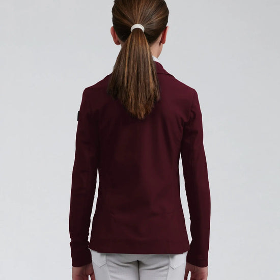 Evinco Girls Competition Jacket Wine by Premier Equine Int. at  Try A Bit