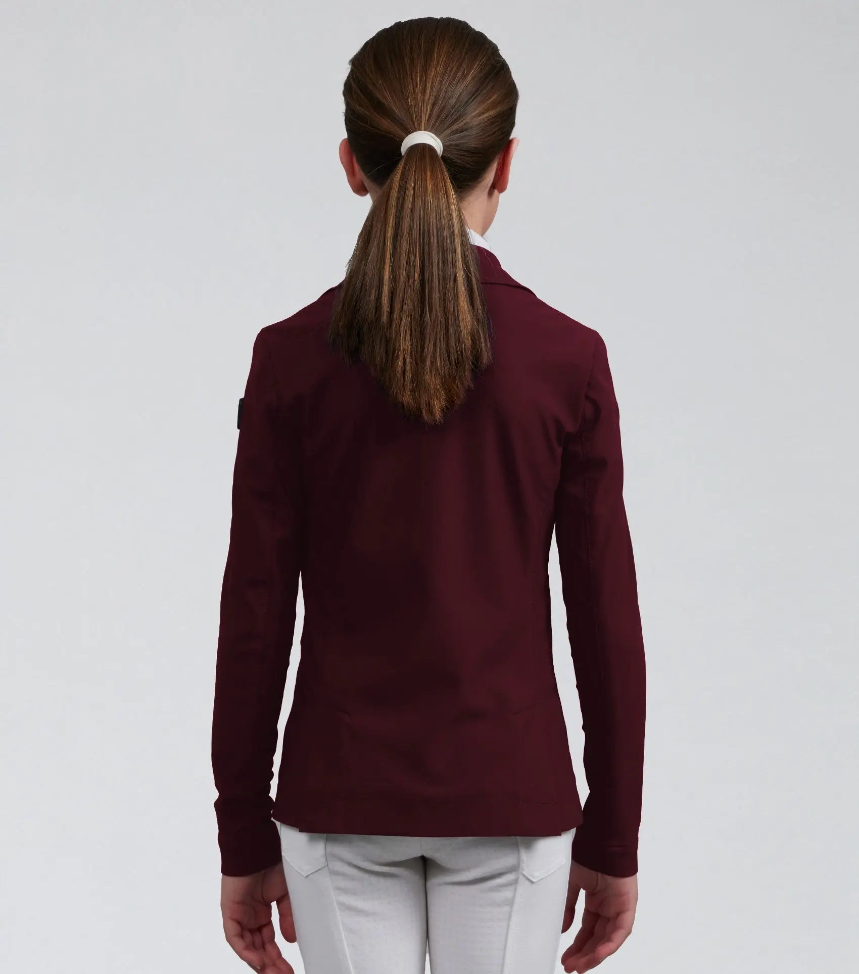 Evinco Girls Competition Jacket Wine by Premier Equine Int. at  Try A Bit