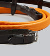Exercise / Racing Reins Dark Havana by Premier Equine Int. Ltd. at  Try A Bit