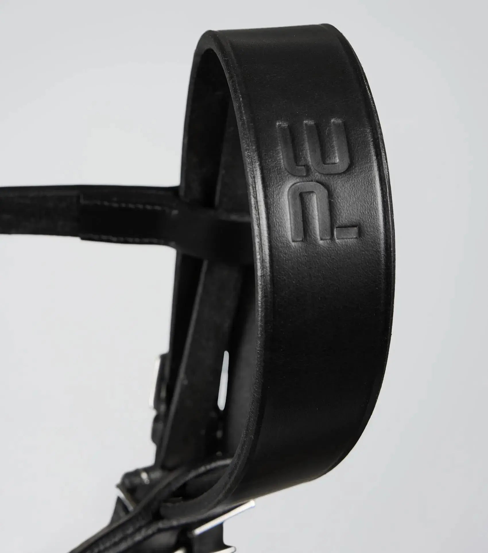PExercise / Racing Bridle with Plain Caveson Noseband Dark Havana by Premier Equine Int. Ltd. at  Try A Bit