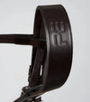 PExercise / Racing Bridle with Plain Caveson Noseband Dark Havana by Premier Equine Int. Ltd. at  Try A Bit