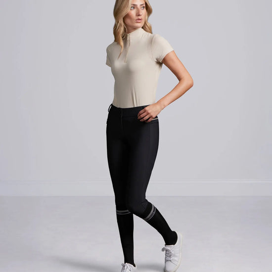 Felicio Womens Short Sleeve Top Silver Grey by Premier Equine Int. Ltd. at  Try A Bit