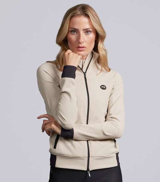 Felicio Womens Flexi Rib Jacket Silver Grey by Premier Equine Int. Ltd. at  Try A Bit