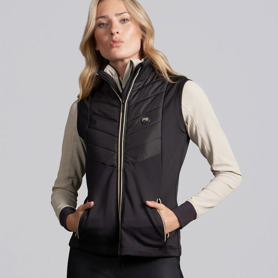Felicio Womens Gilet Black by Premier Equine Int. Ltd. at  Try A Bit