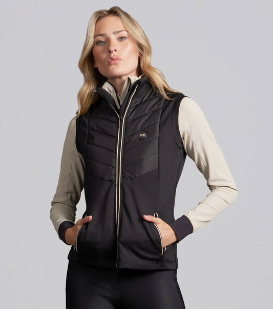 Felicio Womens Gilet Black by Premier Equine Int. Ltd. at  Try A Bit