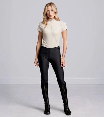 Felicio Womens Gel Full Seat Riding Breeches Black by Premier Equine Int. Ltd. at  Try A Bit