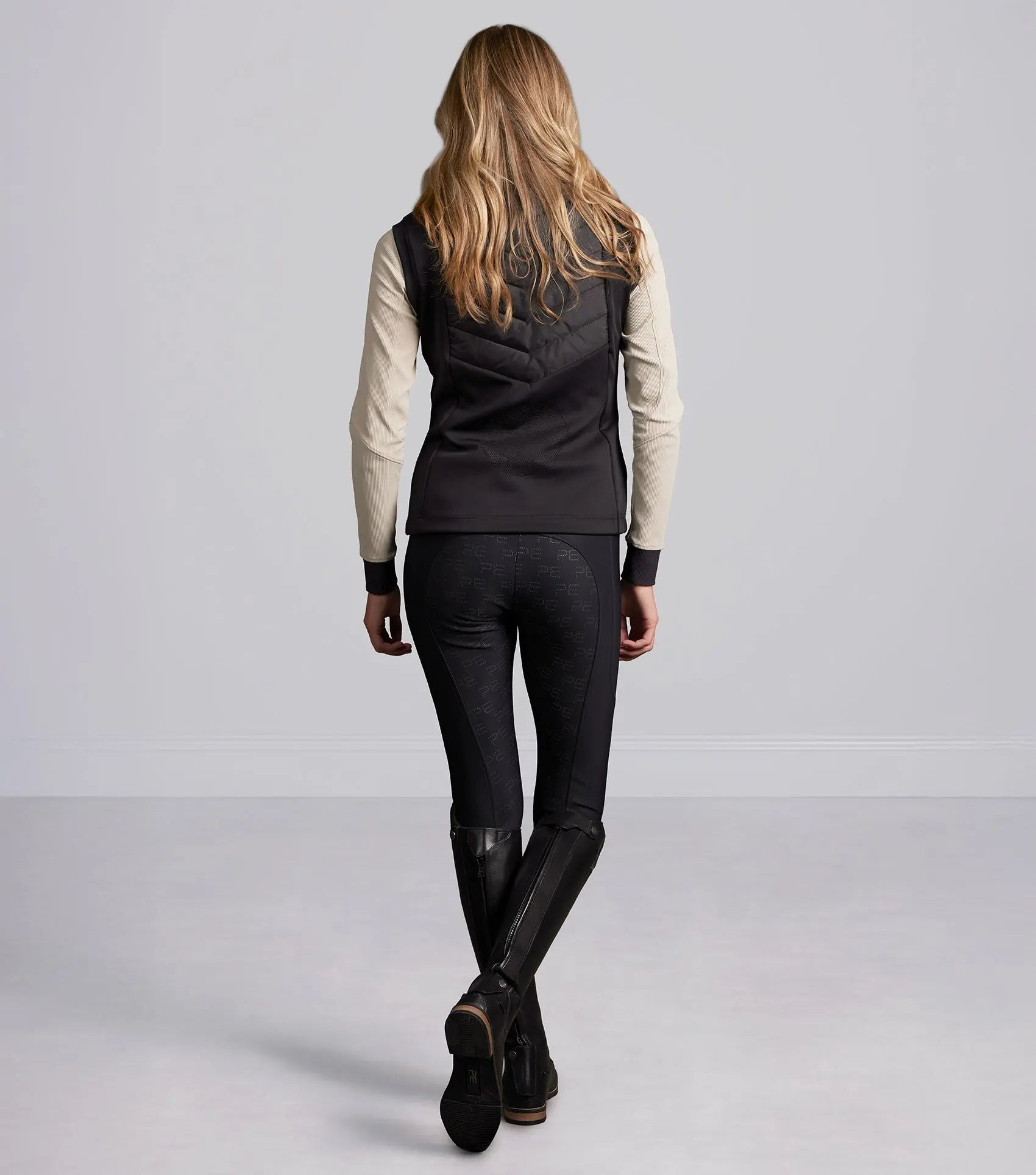 Felicio Womens Gel Full Seat Riding Breeches Black by Premier Equine Int. Ltd. at  Try A Bit