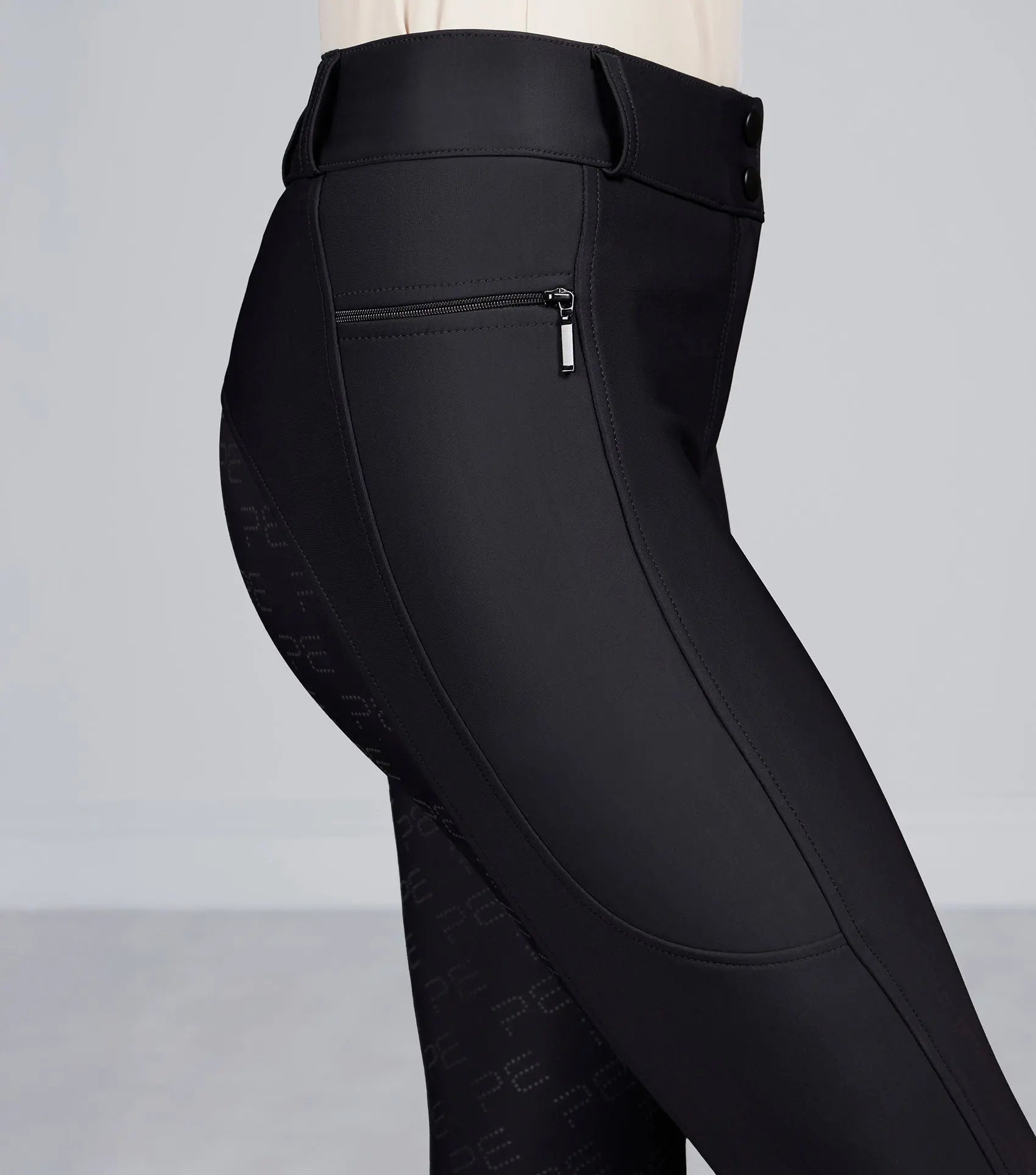 Felicio Womens Gel Full Seat Riding Breeches Black by Premier Equine Int. Ltd. at  Try A Bit