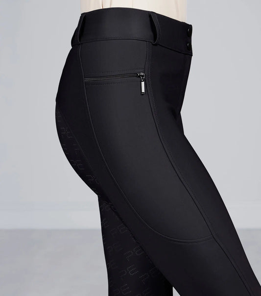 Felicio Womens Gel Full Seat Riding Breeches Black by Premier Equine Int. Ltd. at  Try A Bit