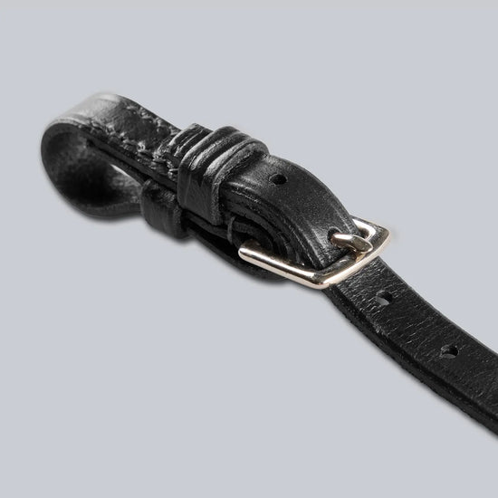 Flat Lip Strap Black