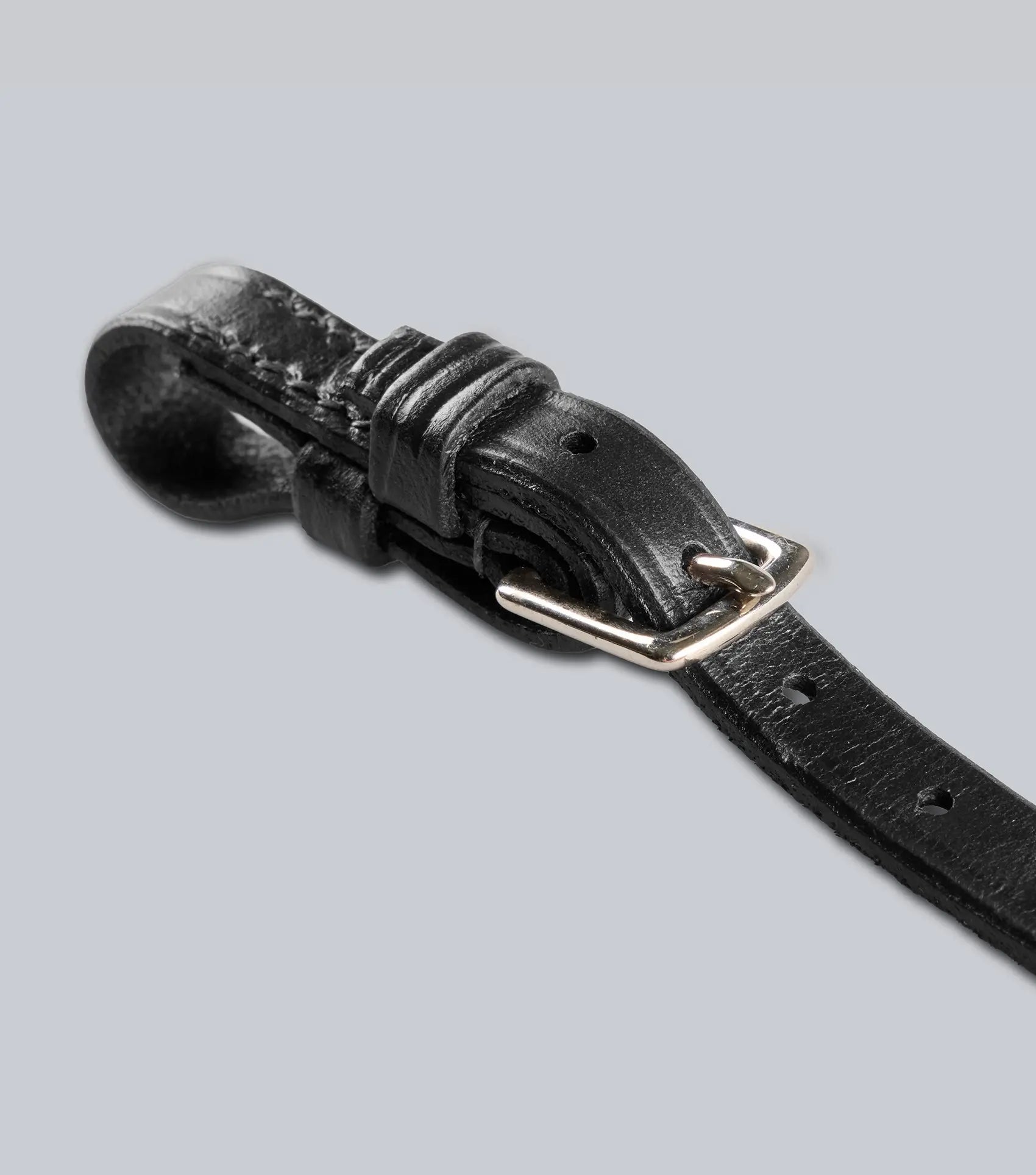 Flat Lip Strap Black