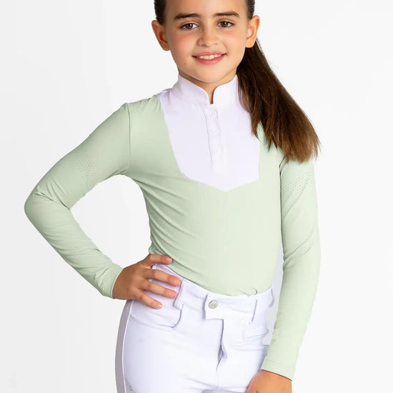 Maximilian Equestrian YR Sienna Show Shirt by Maximilian Equestrian at  Try a Bit