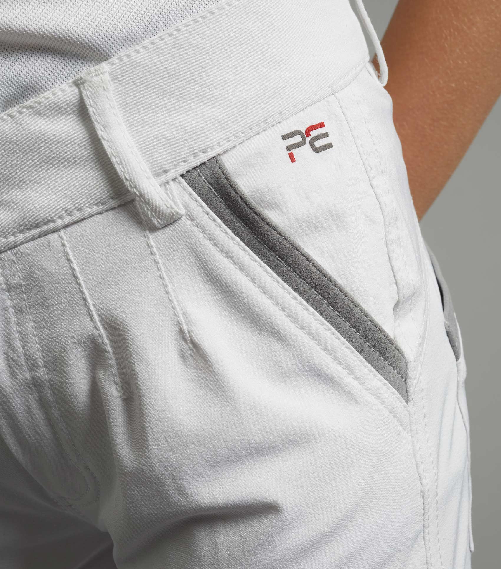 Premier Equine Gando Boys Gel Knee Competition Riding Breeches by Premier Equine at  Try a Bit