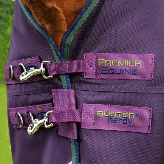 Premier Equine Buster Hardy 100g Half Neck Turnout Rug by Premier Equine at  Try a Bit