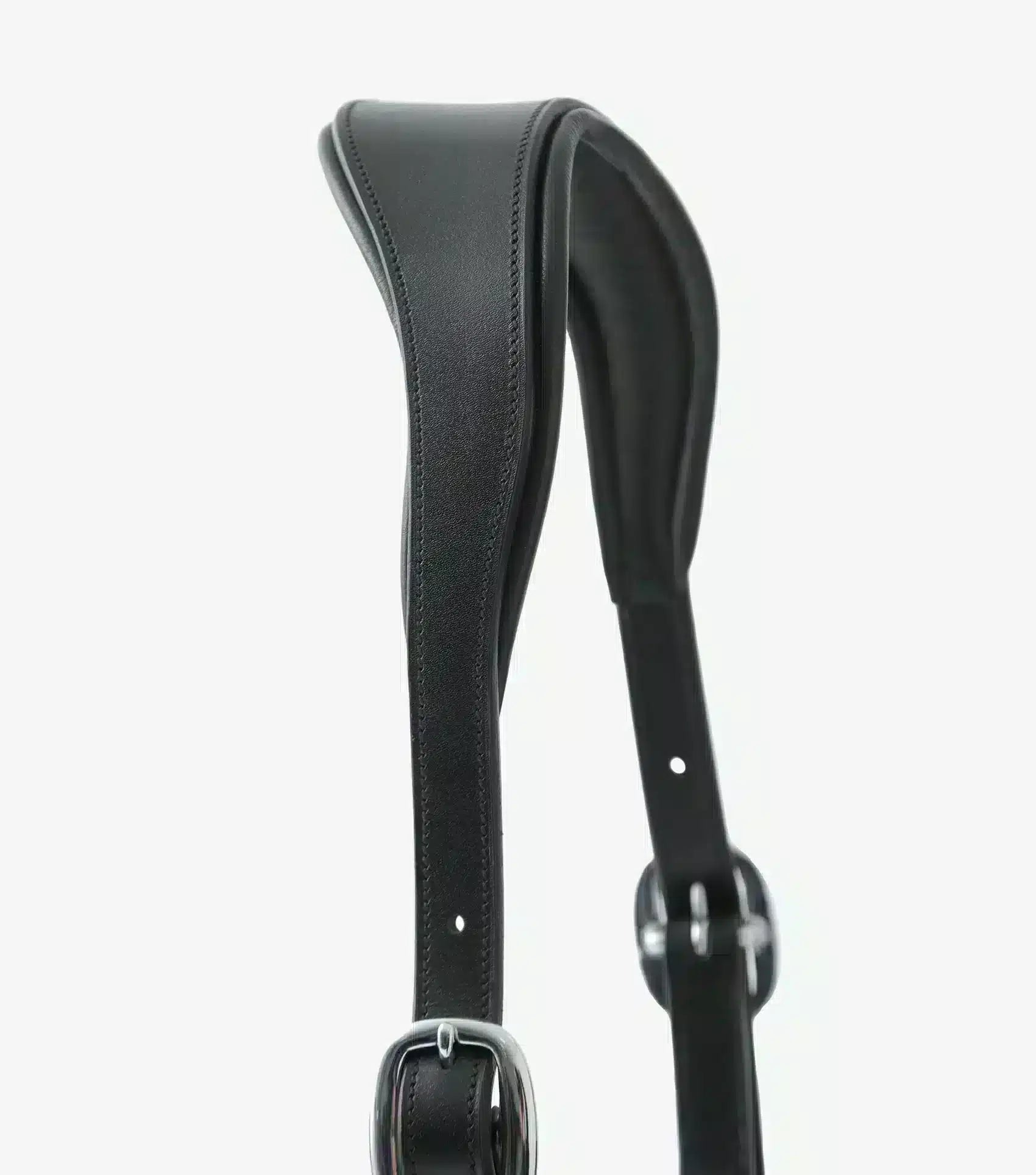 Premier Equine Hennaroso Rolled Anatomic Leather Head Collar by Premier Equine at  Try a Bit