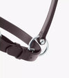 Premier Equine Hennaroso Rolled Anatomic Leather Head Collar by Premier Equine at  Try a Bit
