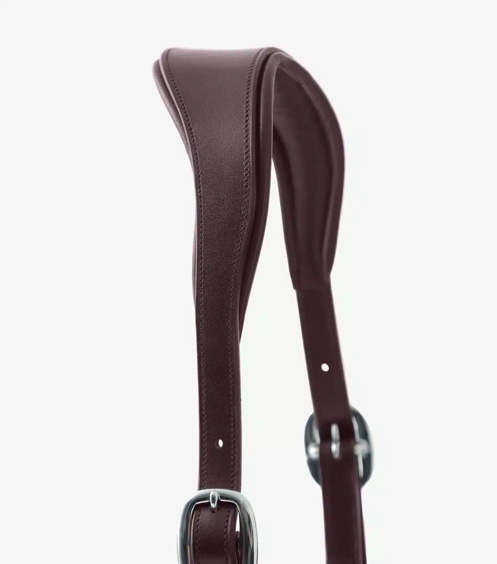 Premier Equine Hennaroso Rolled Anatomic Leather Head Collar by Premier Equine at  Try a Bit