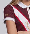 Heritage Polo Shirt Tawny Port by Premier Equine Int. Ltd. at  Try A Bit