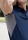 Cross Polo Shirt (Navy) by Maximilian Equestrian at  Try A Bit