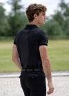 Cross Polo Shirt (Black) by Maximilian Equestrian at  Try A Bit