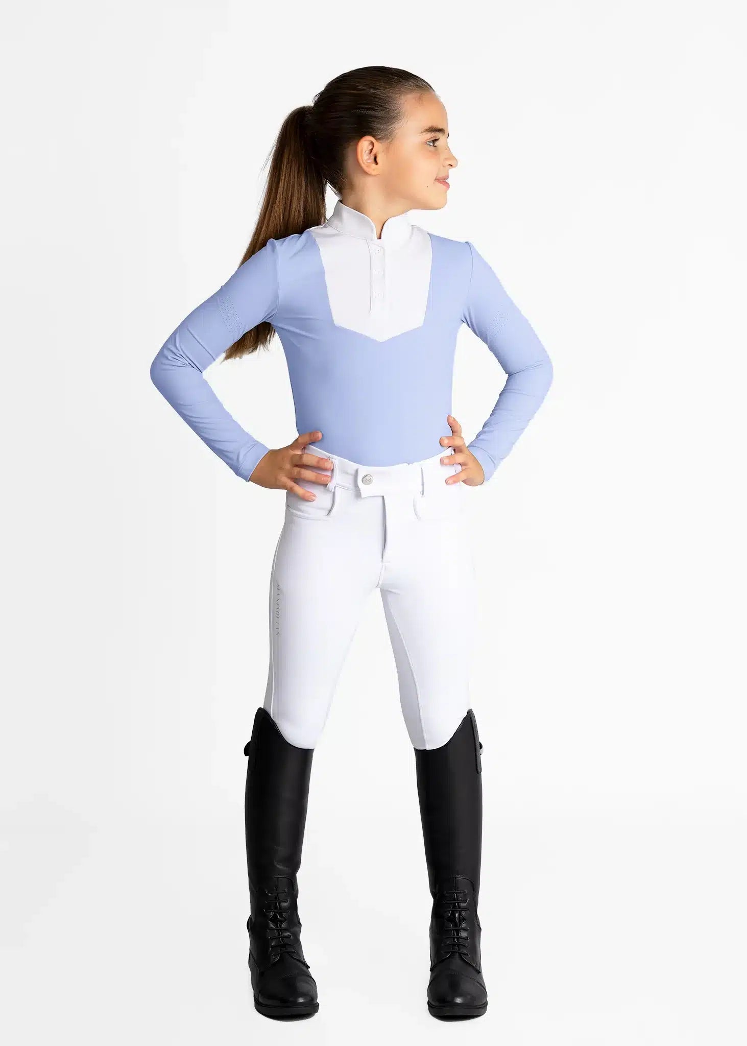 Maximilian Equestrian YR Sienna Show Shirt by Maximilian Equestrian at  Try a Bit